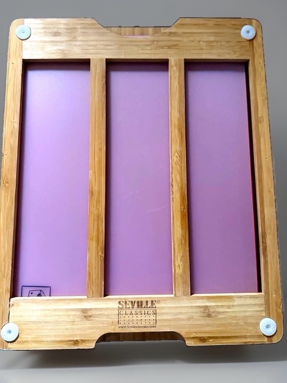 Seville Classics 7-Mat Bamboo Cutting Board Set BMB17076 - Pre-Owned Complete